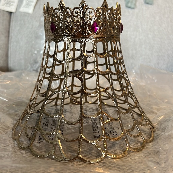 NWT Bath & Body Works Spider Web Jeweled Single Wick Candle Holder - Picture 3 of 6